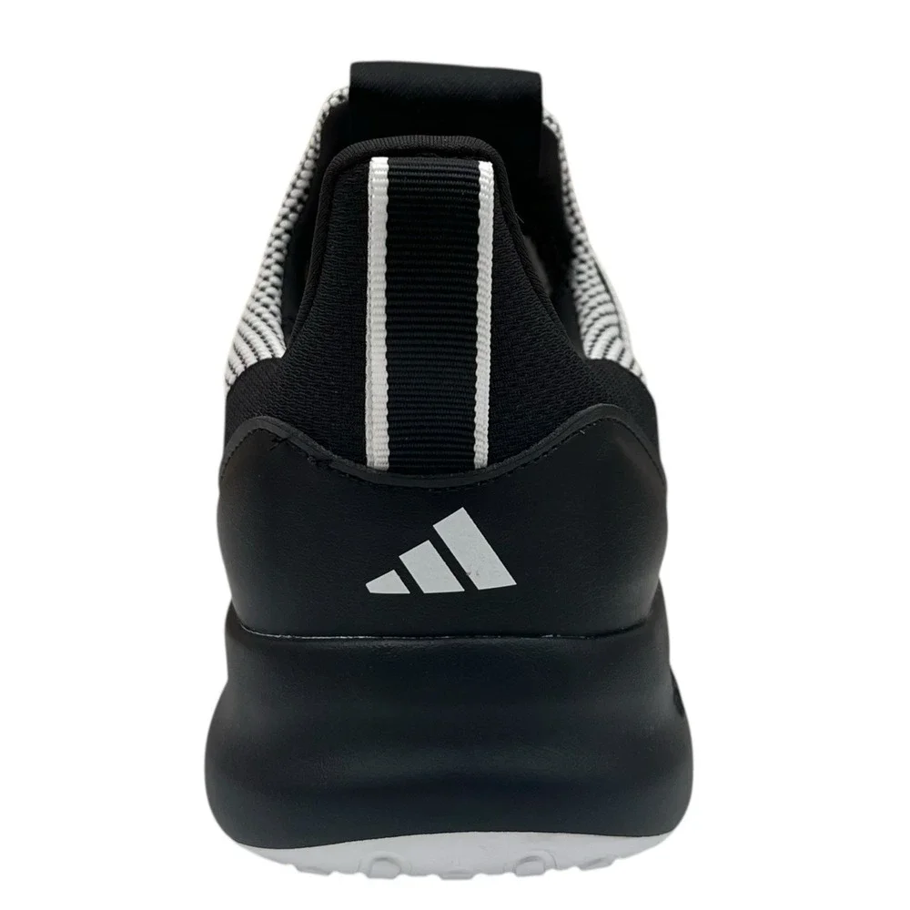 adidas Lite Racer Adapt 7.0 Mens Slip-on Athletic Sneakers Sz 8 Wide Black-White